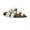 White Matt, variant on CUSHIONAIRE Kid's Luna JR Cork Footbed Sandal with +Comfort