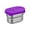 Purple, variant on HBBKVI Food Storage Containers with Lids 2oz, Stainless Steel Food Storage Containers for Dipping Sauce, Meal Prep Containers