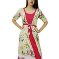 thumbnail image 2 of Bimba Ladies Floral Printed Cotton Kurta Indian Designer Clothing Kurti Dress, 2 of 6