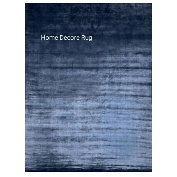 Blue Viscose Rug for luxury Vintage bedroom Prince Carpet Palace Handmade Area rug (6'x9', 8'x10', 8'x11', 9'x12', 9'x13', 10'x14', 11'x15', 12'x15')