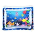 thumbnail image 2 of Tummy Time Water Play Mat Sensorial Juego Con Pescado para Bo Gatos Interiores Rojo, 2 of 9
