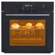 DSstyles Home 22 in 2.5 cu ft Electric Single Wall Ovens in Stainless Steel