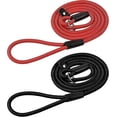 thumbnail image 1 of 2pcs Dog Leash Rope,nylon Dog Leash,soft Strong Rope,dog Training Leash(black+red), 1 of 5