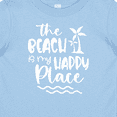 thumbnail image 4 of Inktastic Spring Break the Beach is My Happy Place Boys or Girls Baby T-Shirt, 4 of 5