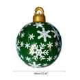 thumbnail image 4 of Christmas Balls  Tree Decorations Outdoor Atmosphere Props Inflatable Balls Toys Decor, 4 of 7