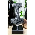 thumbnail image 5 of Ebros Mythology God Thor Hammer Mjolnir Novelty Beer Tap Handle Figurine W/ Base, 5 of 6