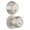 Silver, variant on Brinks Keyed Entry Classic Ball Style Doorknob and Deadbolt Combo pack, Tuscan Bronze Finish