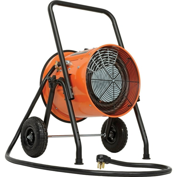 Global Industrial Orange 10000W Electric Portable Space Heater