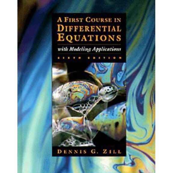 Pre-Owned First Course in Differential Equations with Modeling Applications (Hardcover) 0534955746 9780534955748