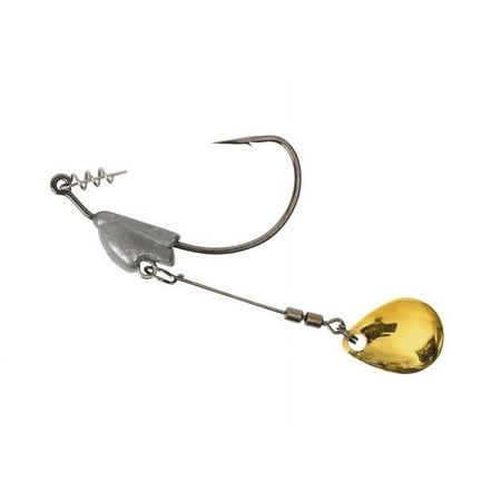 UPC: 0054831018192 | Owner Hooks Flashy Swimmer Size 5/0 1/4 Oz Gold Coloardo 4164-045