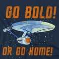 thumbnail image 3 of Star Trek Mens Go Bold T-Shirt, 3 of 5