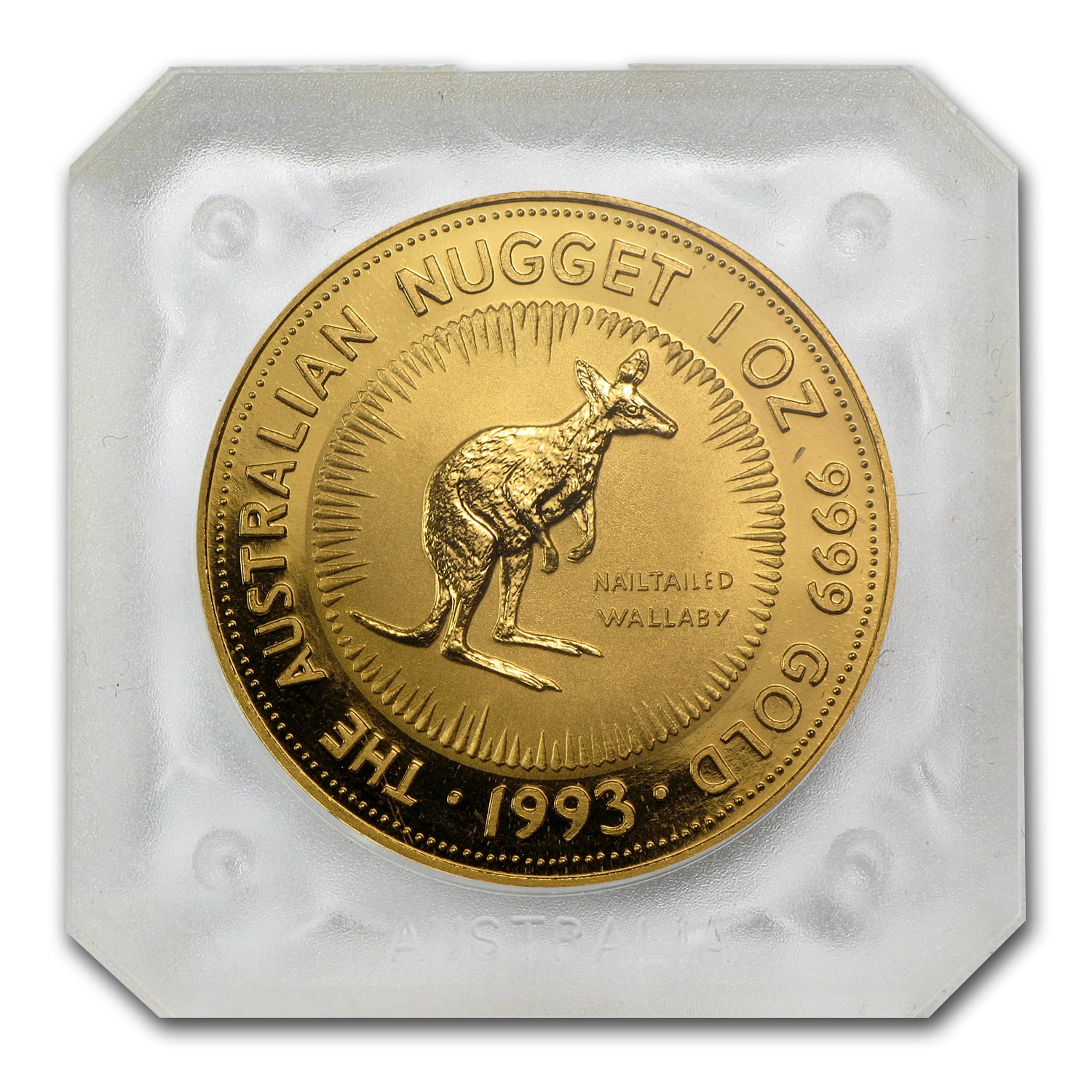Perth Mint 1993 Australia 1 oz Gold Nugget BU