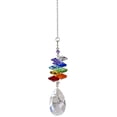 thumbnail image 3 of Woodstock Wind Chimes Woodstock Rainbow Makers Collection, Crystal Rainbow Cascade, 3.5'' Almond Crystal Suncatcher CCAL, 3 of 6