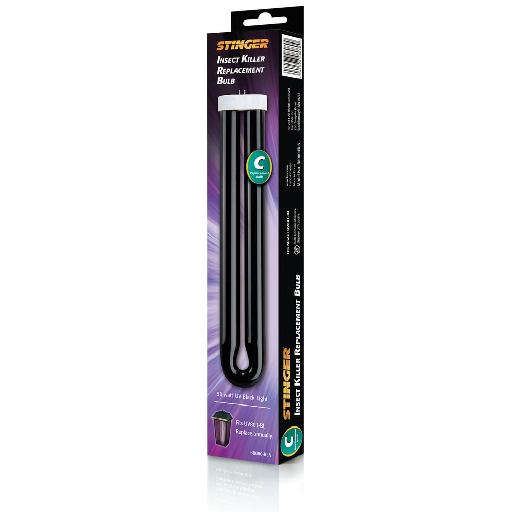 Stinger 50 Watt Black UV Replacement Bulb, B8080BLN