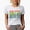 White, variant on Bad Vibes Don't Go with My Outfit, Groovy Retro Wavy Text Merch Gift, Baby Blue T-Shirt, Small