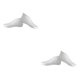 thumbnail image 1 of Jumpingount 1 Pair Moisturizing Anti-cracking Socks Home Salon Hosiery Cracked Washable Protectors Foot Portable Accessories Reusable Blanco 2Conjunto, 1 of 6