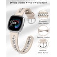 thumbnail image 3 of Correa de piel Minyee para Fitbit Versa 4, 3 of 6