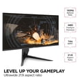 thumbnail image 2 of ViewSonic VX3418-2K 34 Inch 21:9 1440p 1ms 165Hz Gaming Monitor with FreeSync Premium, Eye Care, HDMI, DisplayPort and USB, 2 of 5