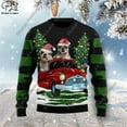 thumbnail image 3 of 3D Printed Animal Christmas Pattern Ugly Sweater Men's Casual Winter Pullover Thick Polyester, 3 of 10