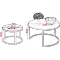 thumbnail image 2 of Juego De Mesas De Centro Scandi Home Redondas, 2 of 3