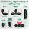 34 Irrigation Tubing Fittings