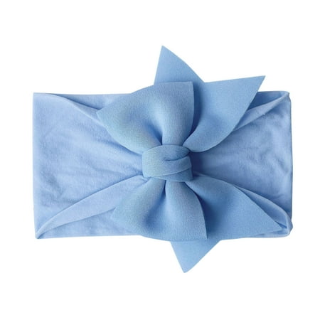 

Baby Girl Stretch Solid Bowknot Hair Accessories