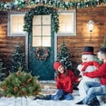 thumbnail image 1 of Fiudx Árbol de Navidad con Conexión a Tierra, Material Plástico de Imitación, 8 Modos de Iluminación, Led de Bajo Consumo, Trípode Estable, Decoración Navideña, Fácil Instalación, 1 Paquete, 1 of 7