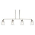 thumbnail image 3 of Woodbridge Lighting Elliot 4-Light Metal Linear Pendant in Antique Nickel, 3 of 5