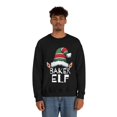 thumbnail image 4 of Baker Elf Christmas Unisex Sweatshirt, S-2XL Holidays Xmas Elves, 4 of 9