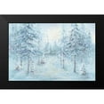thumbnail image 2 of Audit, Lisa 18x13 Black Modern Framed Museum Art Print Titled - Let it Snow 03, 2 of 5