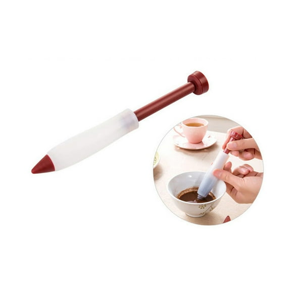 OULII Silicone Chocolate Pen for Bakers in Multi Color for Cake Icing 1Pack