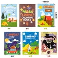 thumbnail image 3 of Libro para colorear Dvbonike Camping, 24 unidades, para niños, con arte de bricolaje, 3 of 7