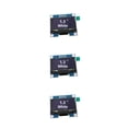 thumbnail image 3 of Inteprter Módulo OLED 1.3 pulgadas 12C Interfaz Mart Dispositivo de visualización Módulos de visualización prácticos 128 * 64 FR4 Tabletops Type1 NO1, 3 of 6