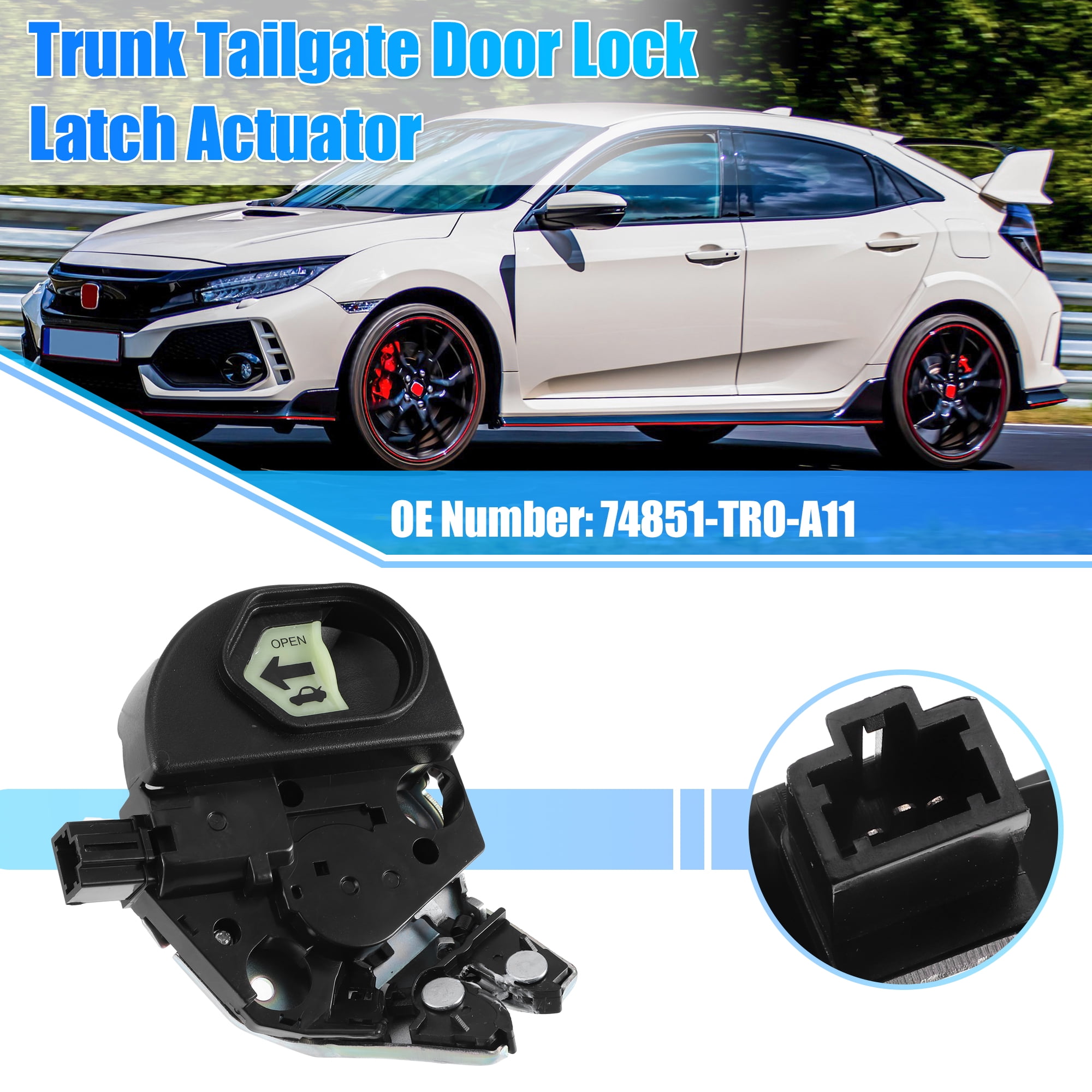車のリアトランクロック フォード エコスポーツ 2013-2017 CN15A219ANE 