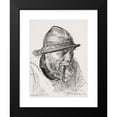 thumbnail image 2 of Peder Severin Krøyer 15x18 Black Modern Framed Museum Art Print Titled - Head of a Skagen Fishing (1893 - 1894), 2 of 5