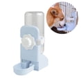 thumbnail image 1 of Comedero de agua para conejos de 500 ml, dispensador de agua suspendido, botella de agua automática para animales pequeños., 1 of 9