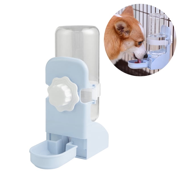 Comedero de agua para conejos de 500 ml, dispensador de agua suspendido, botella de agua automática para animales pequeños.