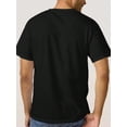 thumbnail image 3 of Vintage Faith Can Move Mountains Religious Scripture Mountain Graphic Double Sided Print Men's Casual T-Shirt, 3 of 8