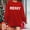Red 2, variant on Christmas Sweatshirt for Women 2025 Funny Plus Size Print Tops Crewneck Long Sleeve Xmas Holiday Shirts