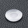 18 Pcs Furniture Bumpers Round Shape Glass Table Pads Transparent