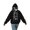 Black, variant on Women Los Angeles California Back Print Hoodie with Drawstring Oversized Fit Casual Vacation Travel Pullover Sweatshirt Top