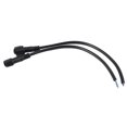 thumbnail image 3 of 4x Macho Hembra Enchufe 2 LED Impermeable Cable Conector Negro, 3 of 5