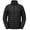Black, variant on Lavenicole Mens Puffer Jacket - Waterproof Zip Up Hooded Lightweight Jacket for Men Navyblue XL