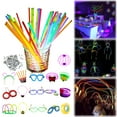 thumbnail image 1 of Jkkant Glow Sticks Party Pack, 100-Count Multicolor Light Sticks for Kids Adults, Nighttime Events Festivals Birthdays Concerts, 1 of 9