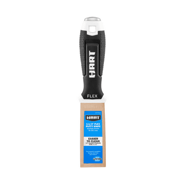 HART 1.5-inch Flex Putty Knife, Golden Stainless-Steel