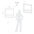 thumbnail image 4 of Botiquin Para Baño Con Espejo  Kyle Color Gales marron claro, 4 of 6