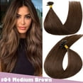 thumbnail image 2 of Benehair Russian Keratin Nail-U-Tip Hair Pre Bonded Remy Human Hair Extensions 1g US Fusion 16"-24", 2 of 11