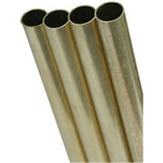 K&S Metal Tubing - Brass, Round, 7/32" Diameter, 36"