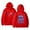 Red, variant on Womens Tops Trapstar Hoodies for Women Long Sleeve Graphic Sweatshirts Loose Trapstar Street Hip-hop Pullover Sweatshirts Womens Shirts(Red, L)