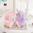 thumbnail image 4 of Anime Kawaii Sanrio Series helloed a kitty My melody Kuromi Cinnamorol muñecos de peluche transformados en lindo pingüino juguetes para niños regalos, 4 of 4